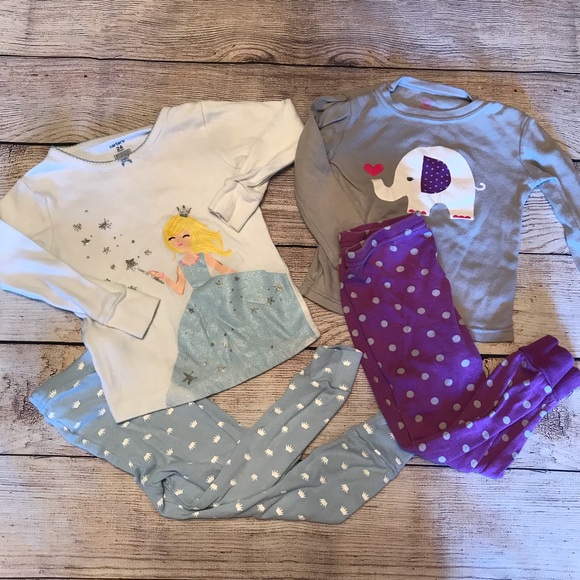 #78 Carters pajamas -set of 2 - Picture 1 of 2
